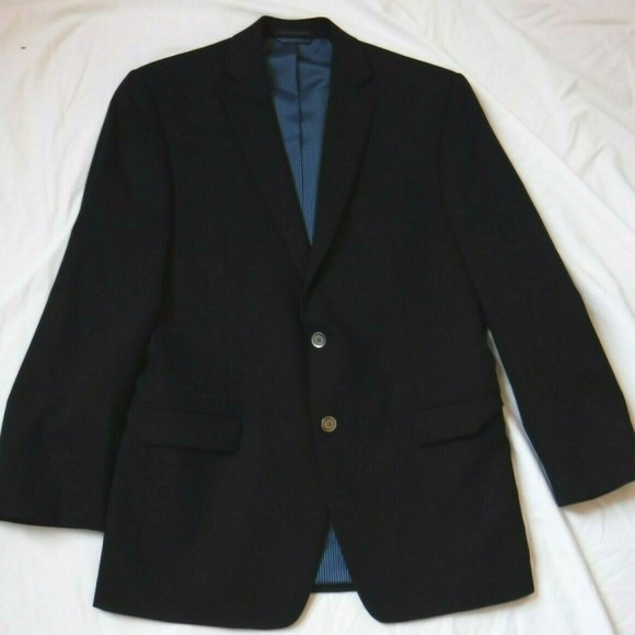 Calvin Klein Other - Calvin Klein Bazer Size 38R Black Wool Blend